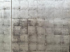 Meiji Period 2-Panel Silver Leaf Screen: Oxidised Patina