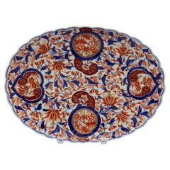 Meiji Period C. 1880s Oval Imari Platter