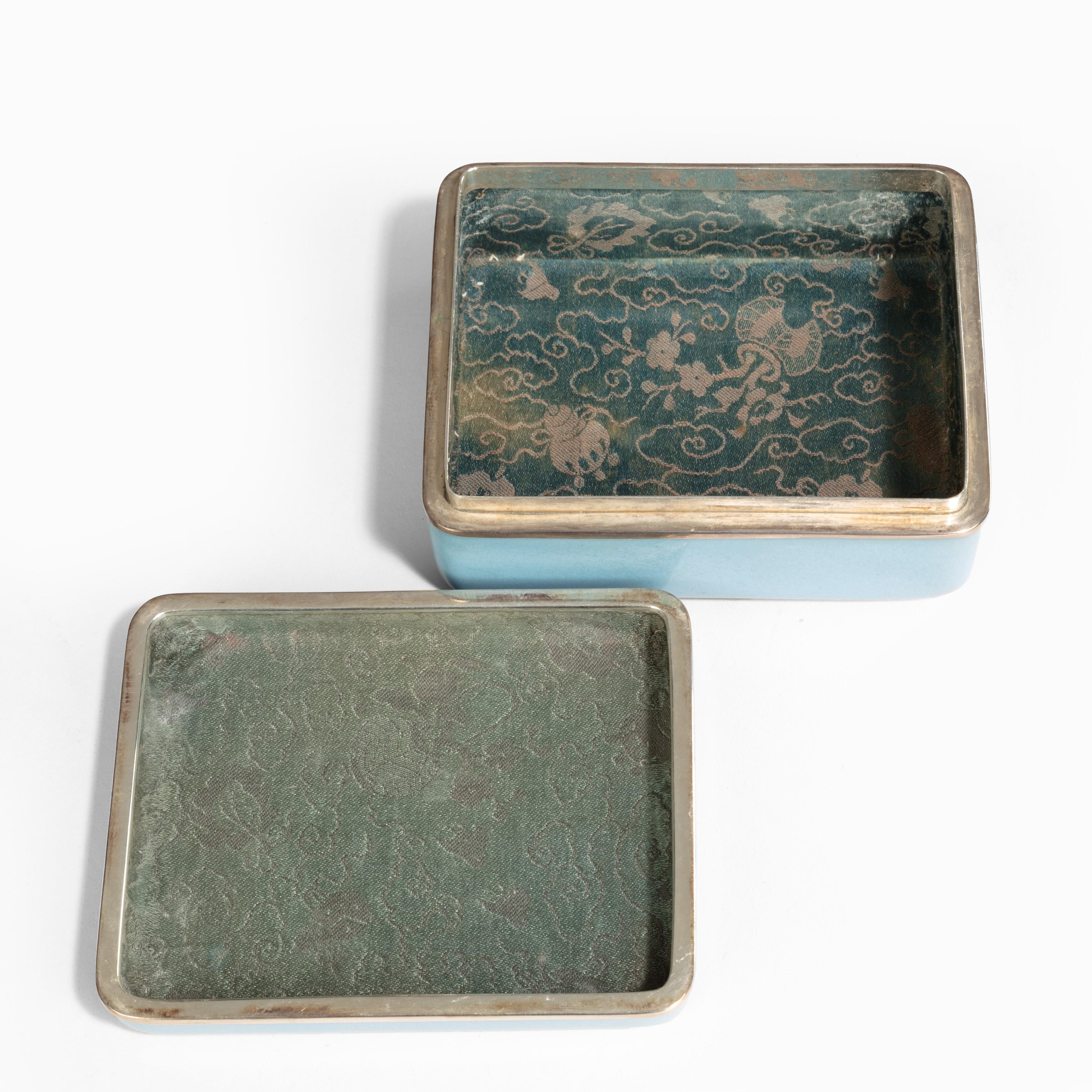 Japanese Meiji Period Cloisonné Box