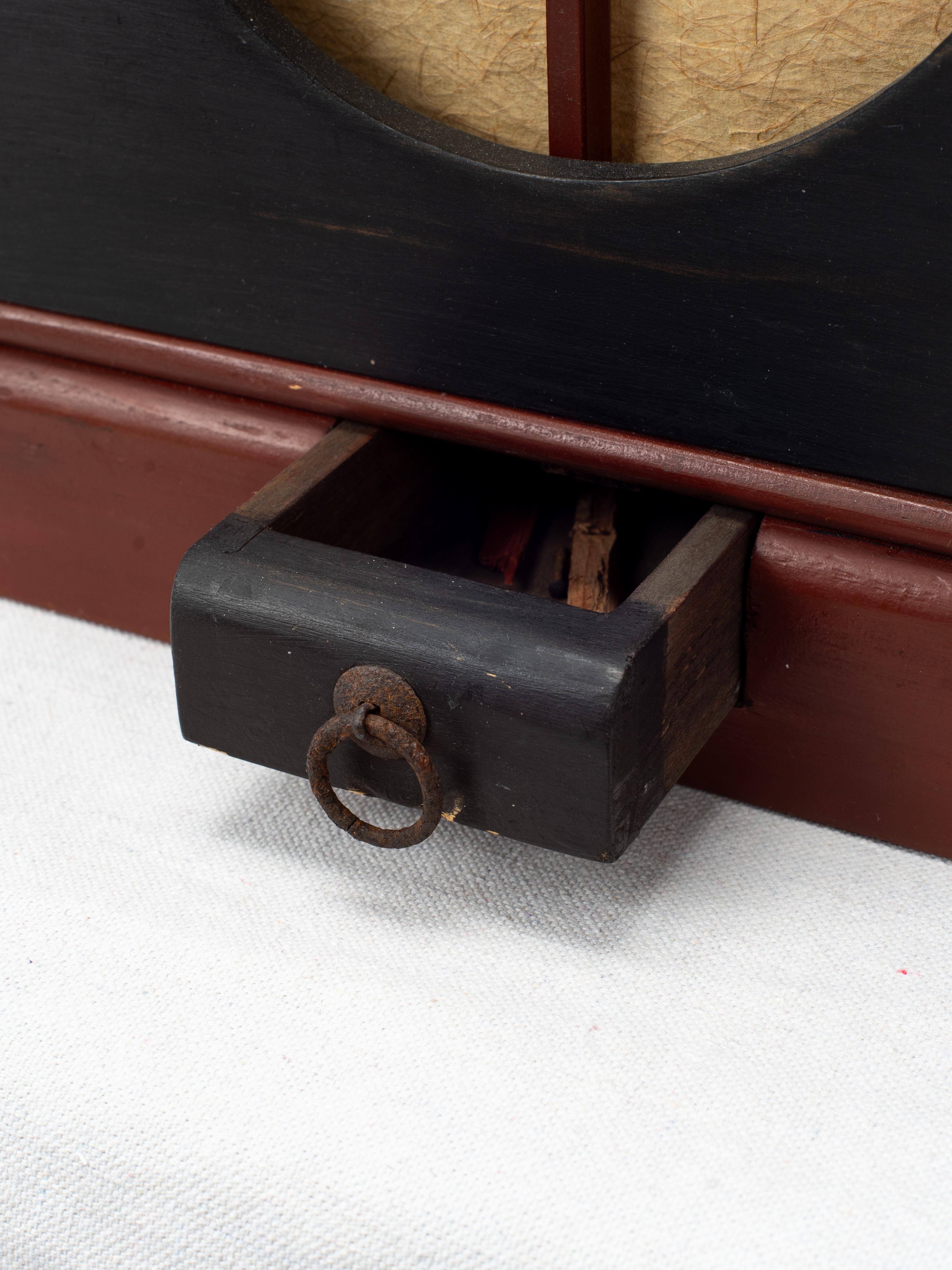 Meiji Period Japanese Ariake Andon Table Floor Lantern Lamp For Sale 2
