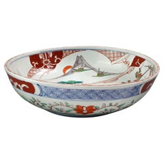 Antique Meiji period Japanese Arita bowl, c. 1850-1900