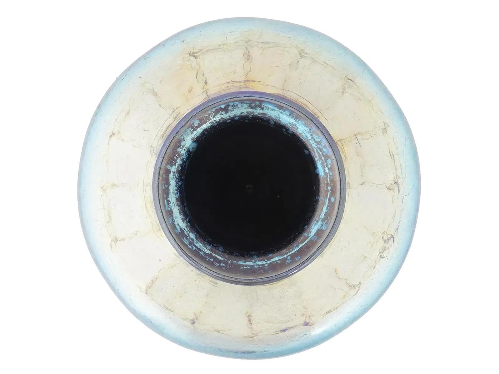 Meiji Period Japanese Cloisonne Enamel Vase with Peonies Iris and Sparrows Goto For Sale 4