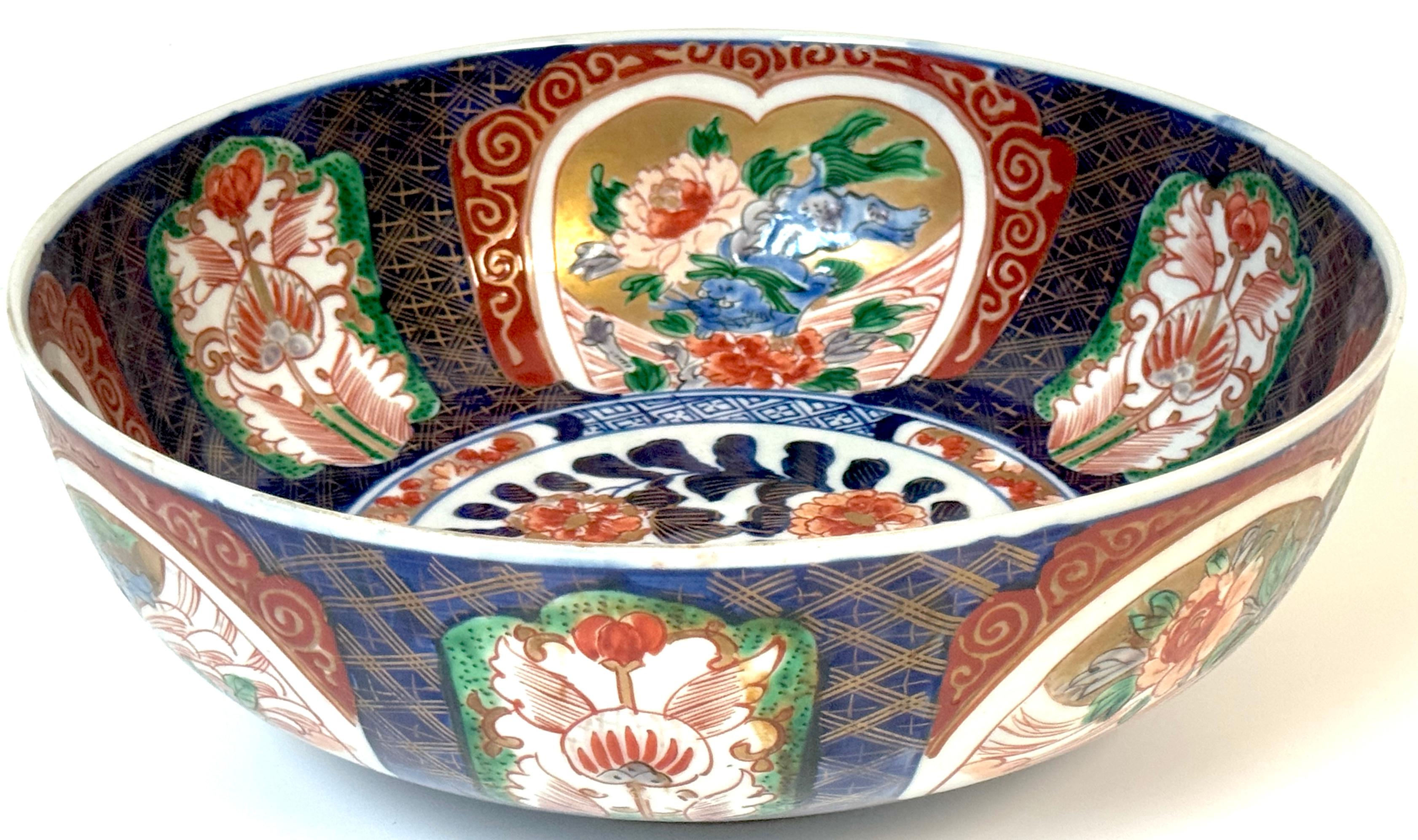 Meiji Period Japanese Imari Bowl Attributed to Fukagawa, Circa 1880 For Sale 3