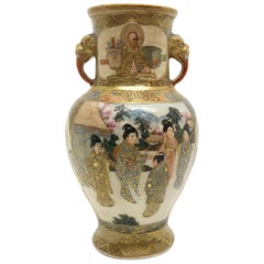 Meiji Period Japanese Miniature Satsuma Vase