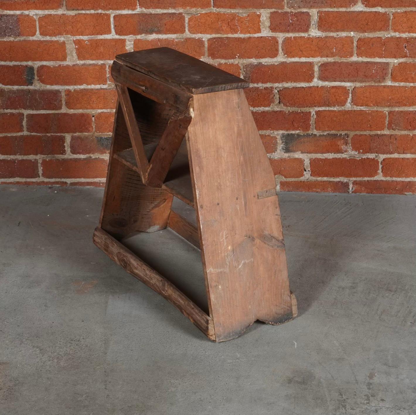 Japonais Tabouret de garde d'atelier japonais de la période Meiji, début du 20e siècle