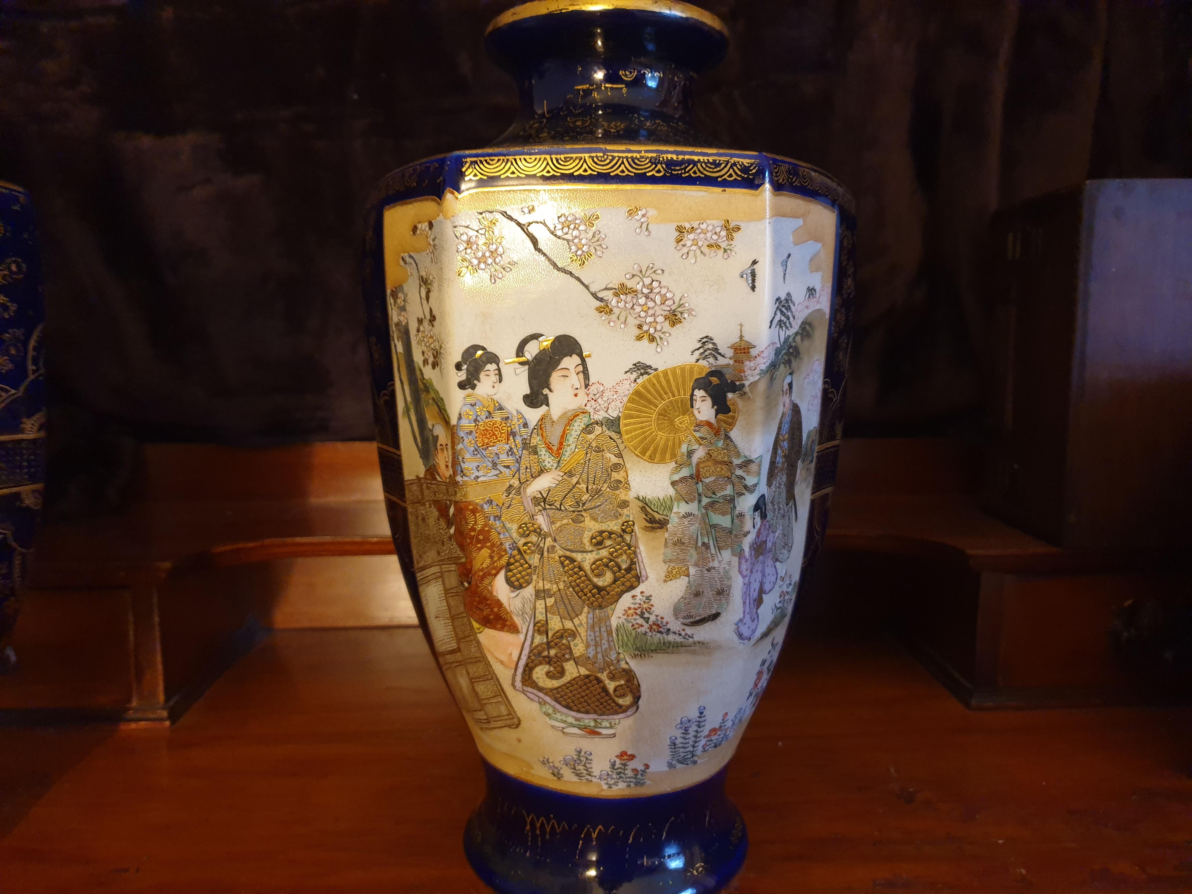 japanese vases 19th century