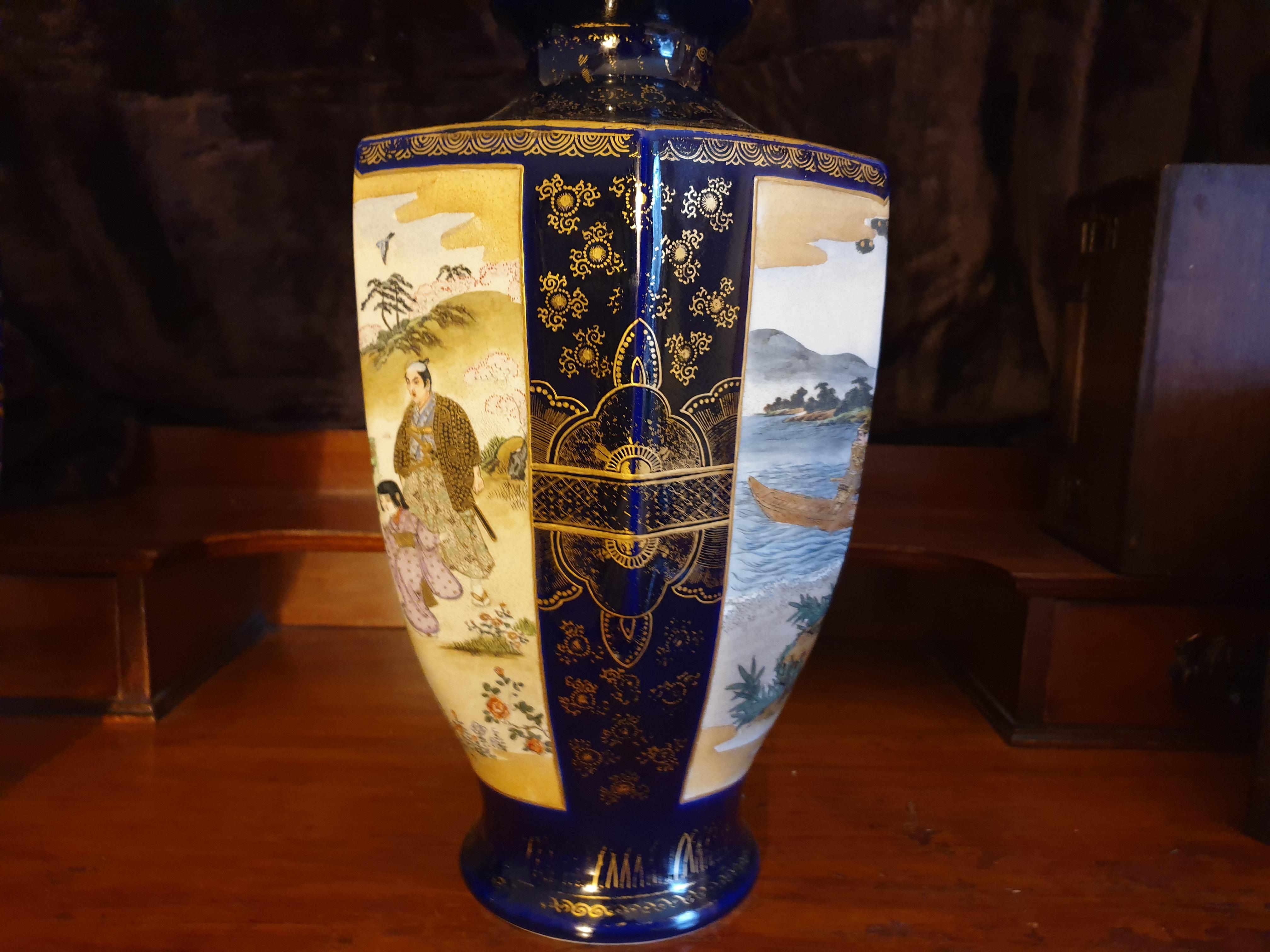 japanese vase satsuma