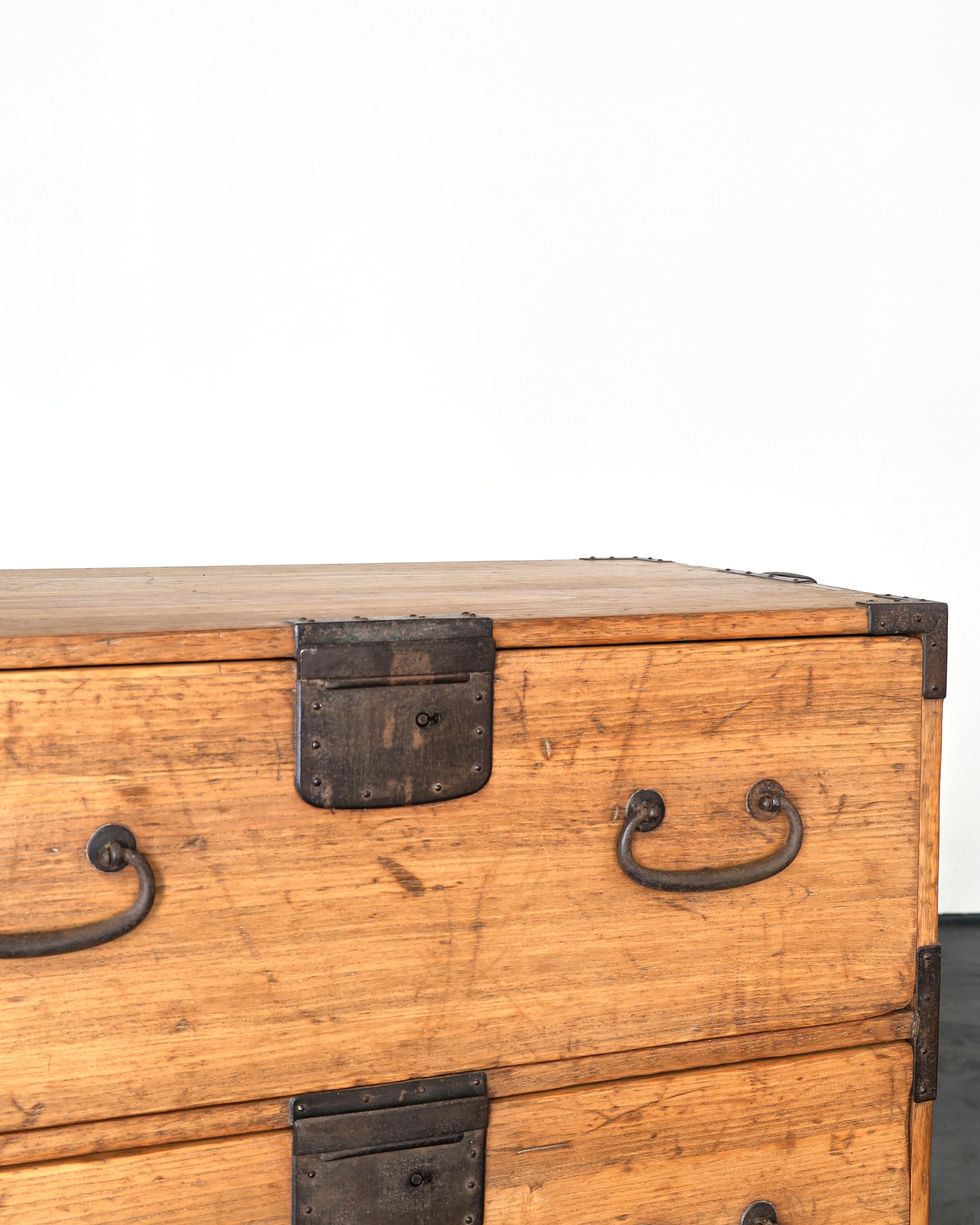 19th Century Meiji Period Tansu/Chest Of Drawers For Sale