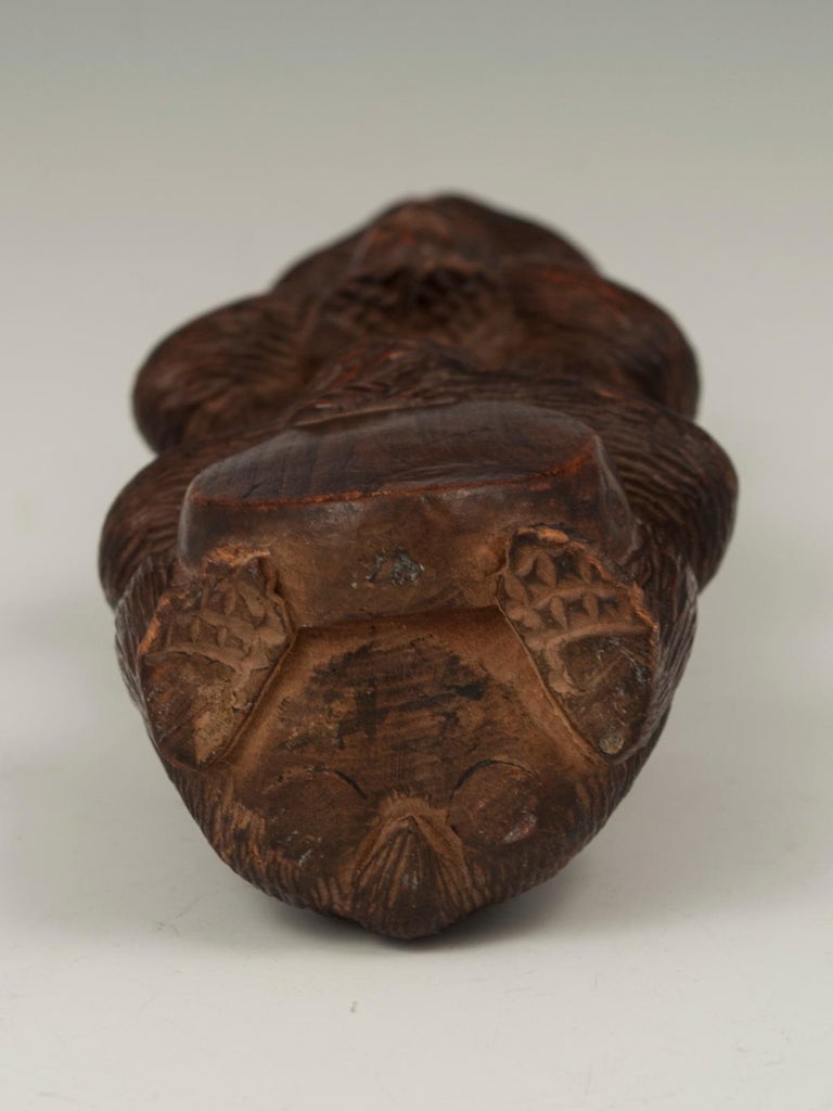 Meiji Period Wood Stacked Monkey TOTEM, Japan at 1stDibs