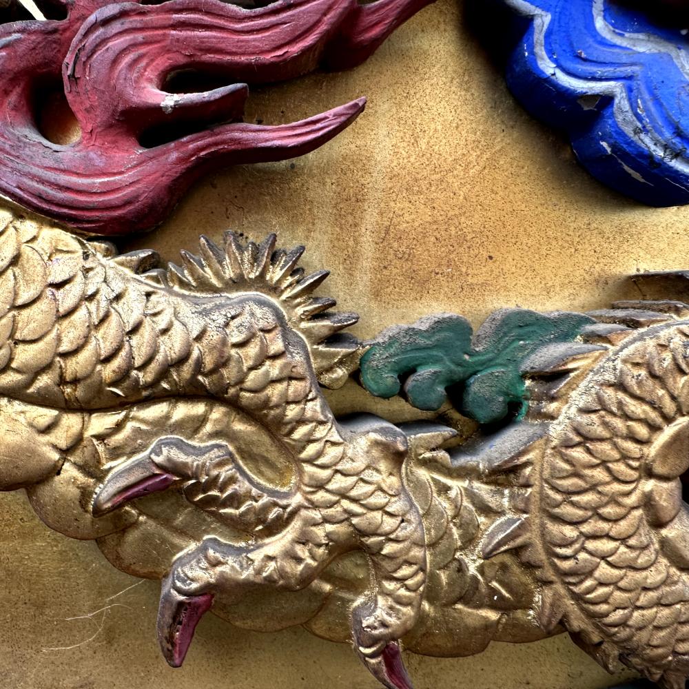 Meiji Temple Dragon Panels In Good Condition For Sale In Fukuoka, JP