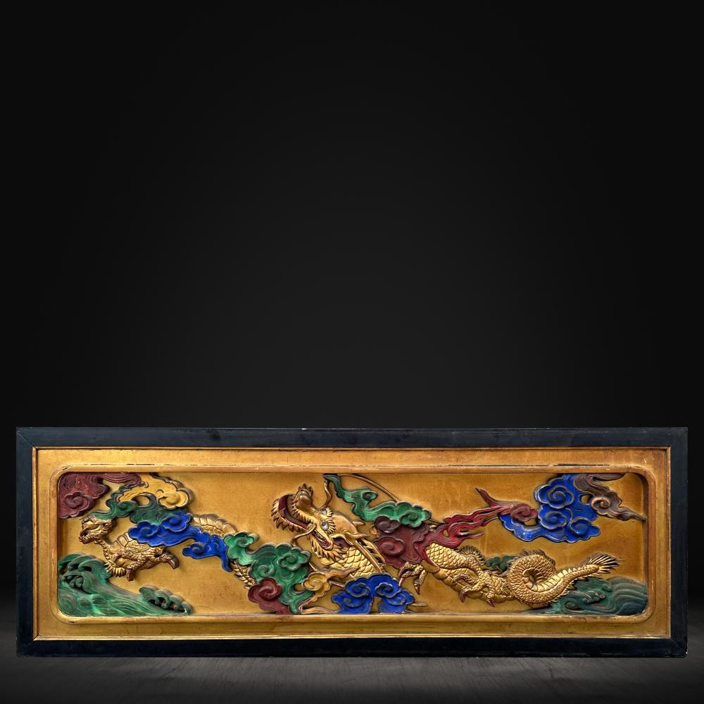 Meiji Temple Dragon Panels For Sale 1