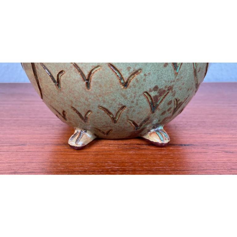Meike Falck Nicolaisen, Large Mid-Century German Ceramic Owl Sculpture, 1960s For Sale 4