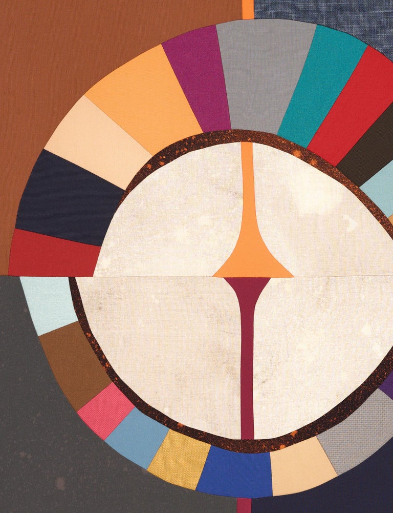 Meike Legler 'Jewels Of Life, ' Cotton fabric, linen, wool