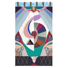 
Kyrie
, wool, lace, mixed fabrics, linen, contemporary, abstract, textile, art