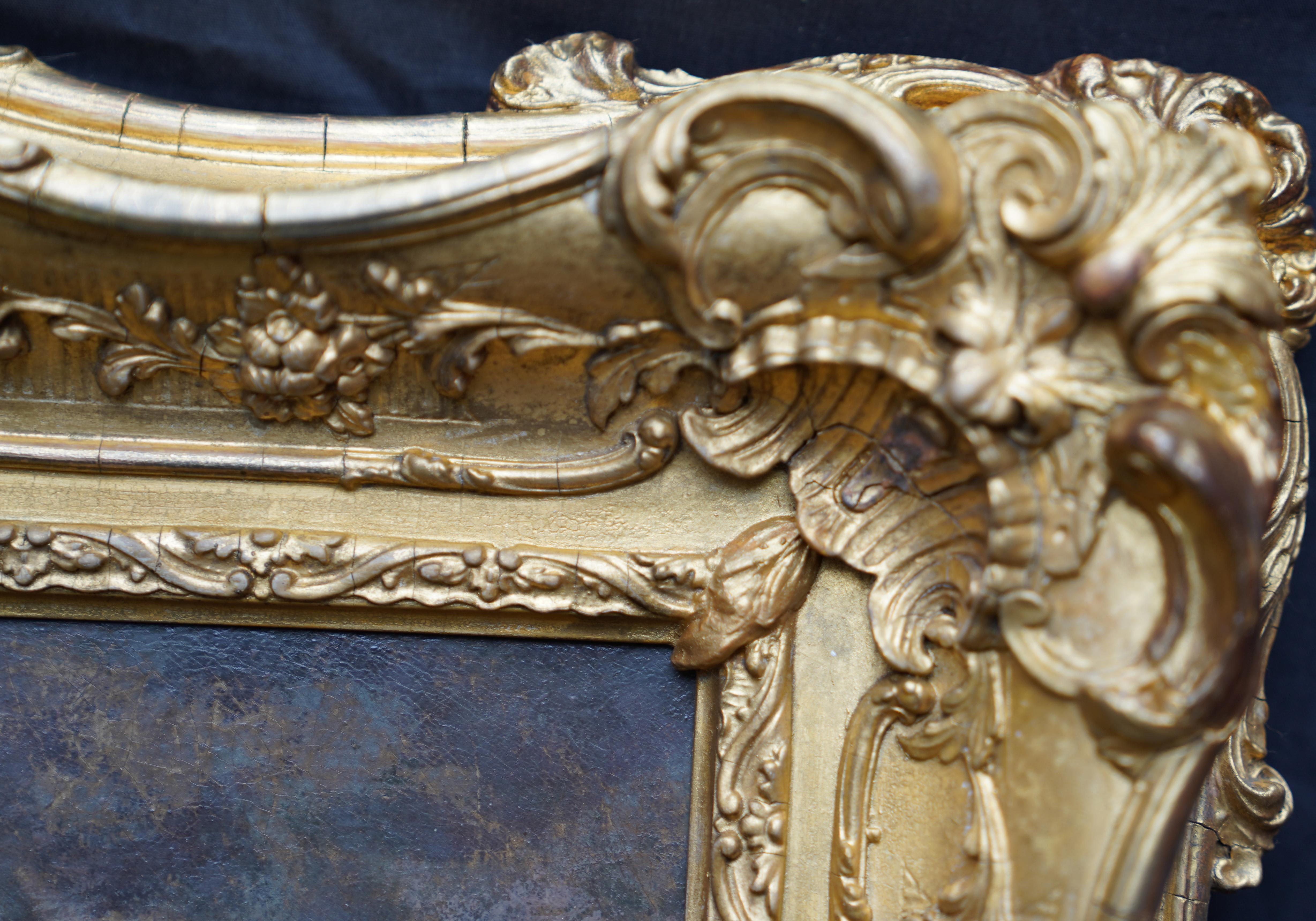 Wooded Landscape with Pond - Dutch Golden Age art 18thC Old Master oil painting - Old Masters Painting by Meindert Hobbema (follower)