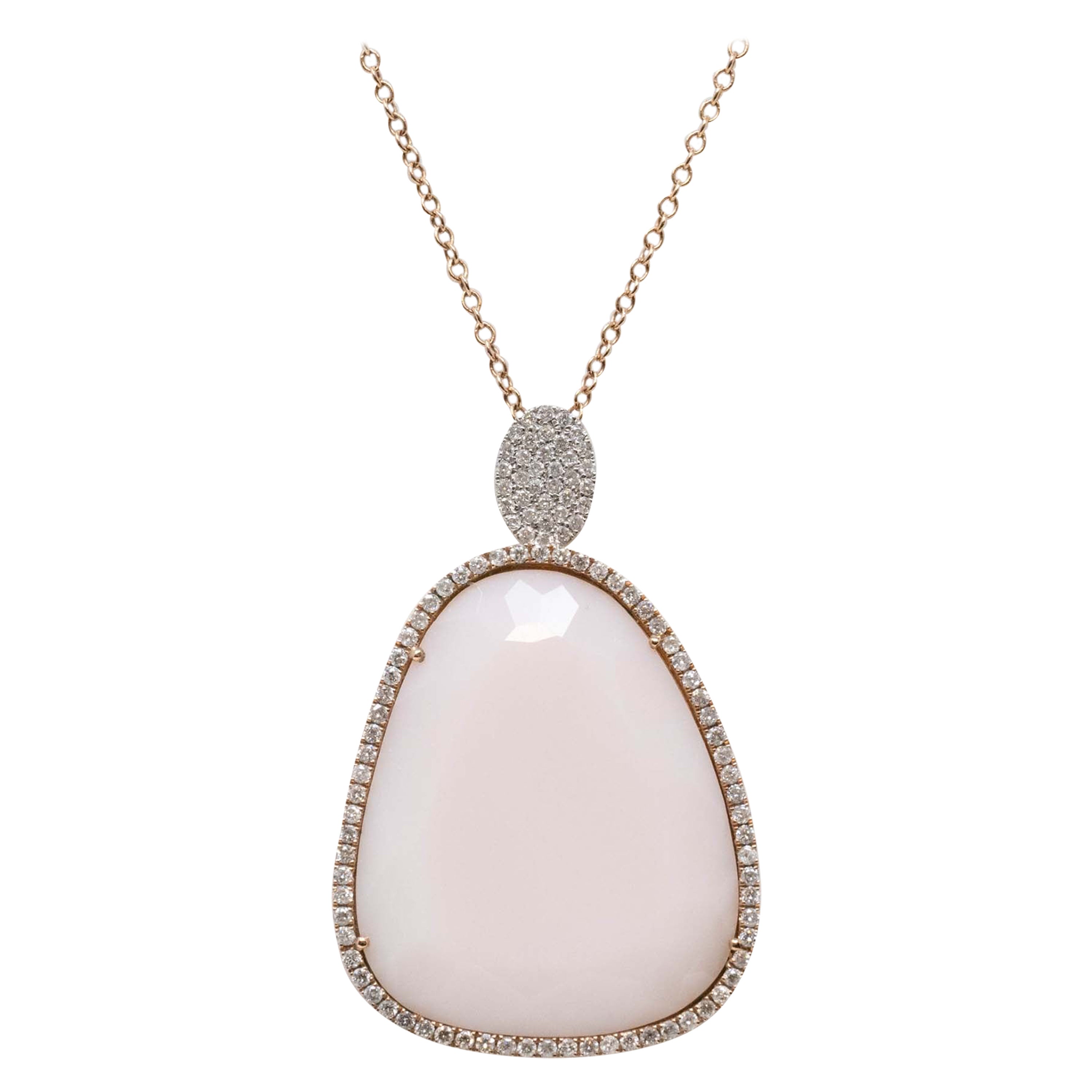 Meira T. Jewelry 14k Gold Chain Pendant with Diamonds
