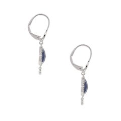Meira T Sapphires and Diamond Drop Earrings
