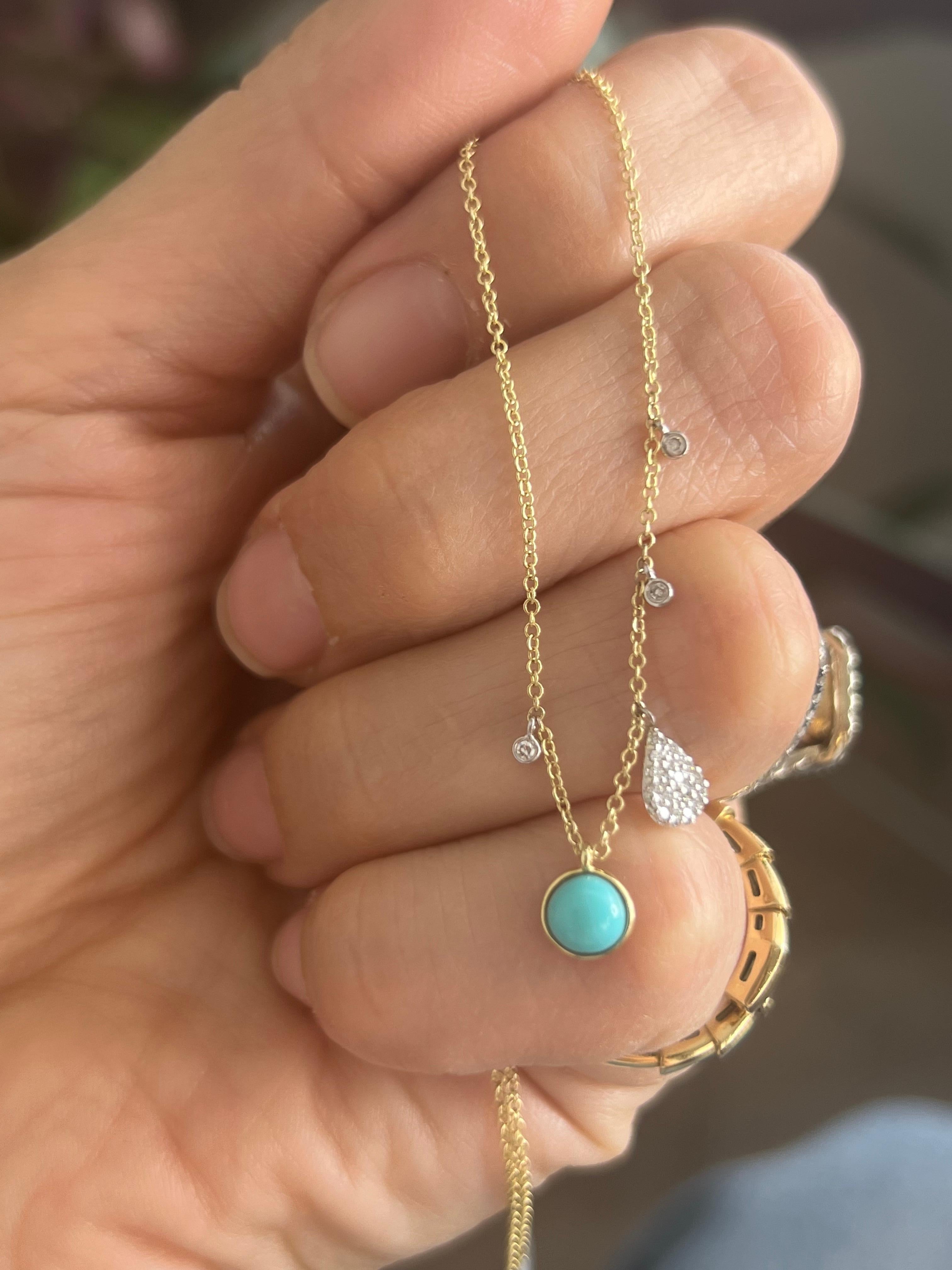 Meira T Turquoise Necklace In New Condition For Sale In Miami, FL