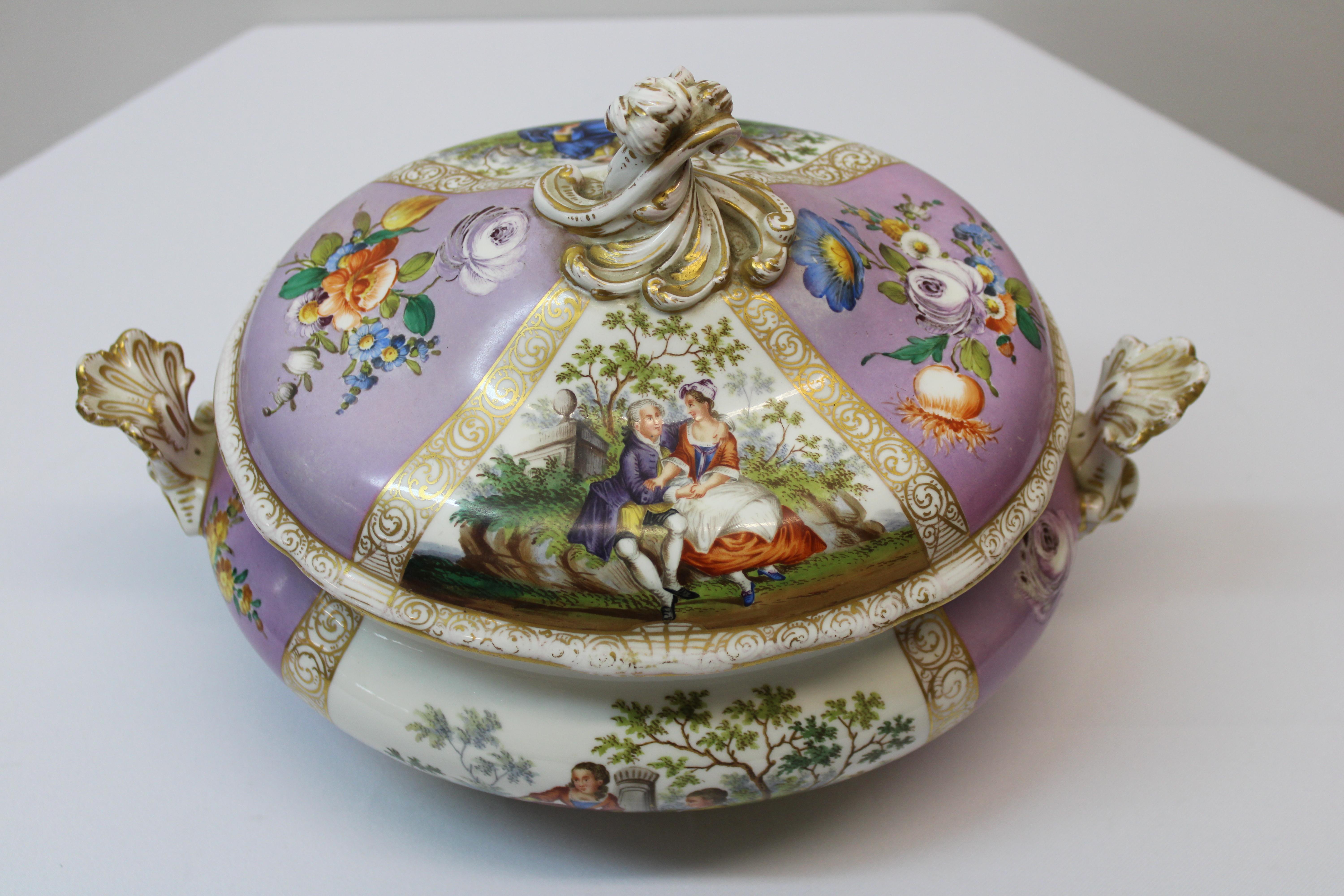 C. 19th century

Meissen porcelain beautiful soup tureen.
