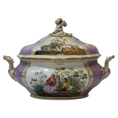 Antique Meissen Porcelain Soup Tureen
