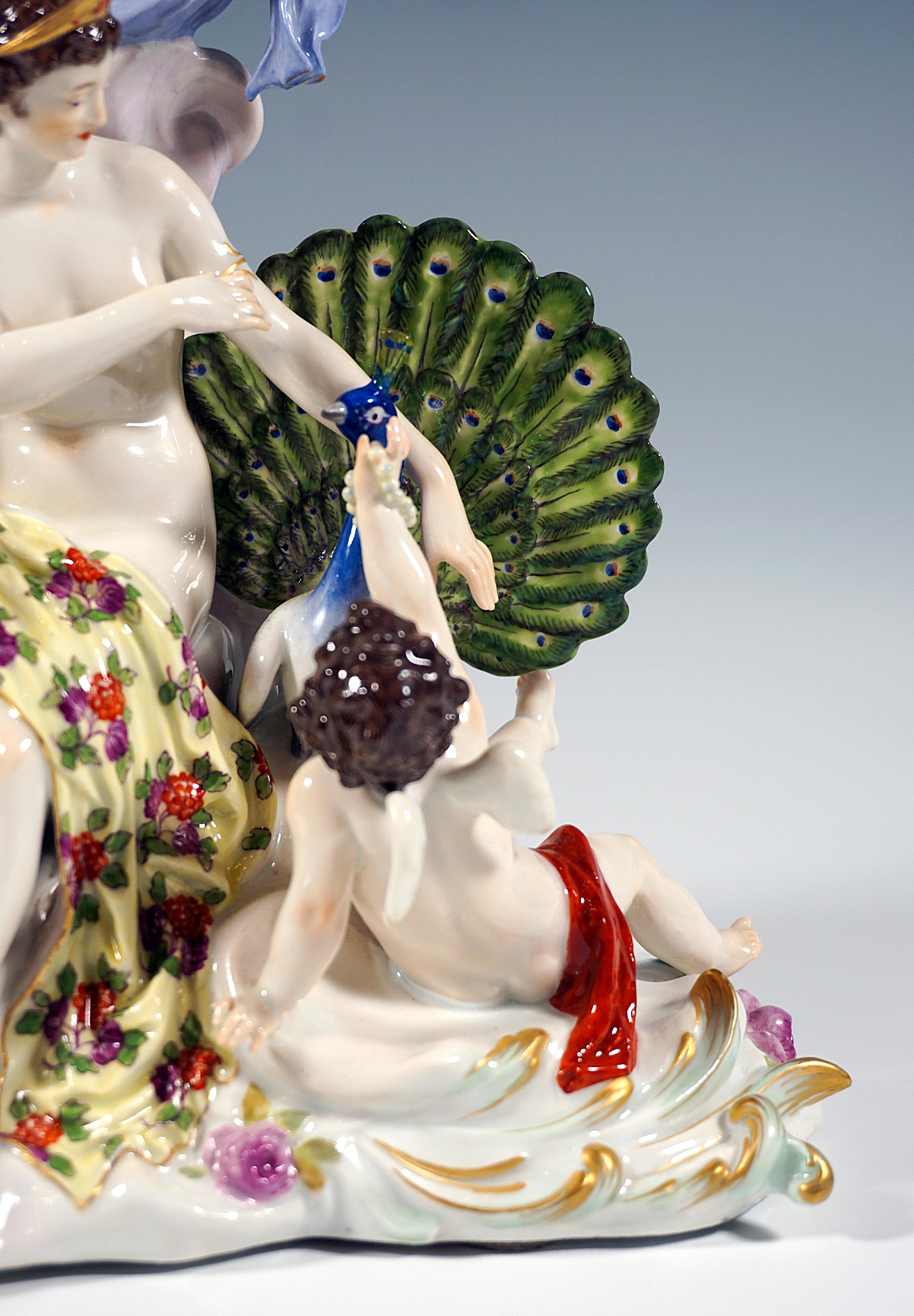 Meissen Art Nouveau Group 'The Air' by Paul Helmig, Germany Around 1900 For Sale 2