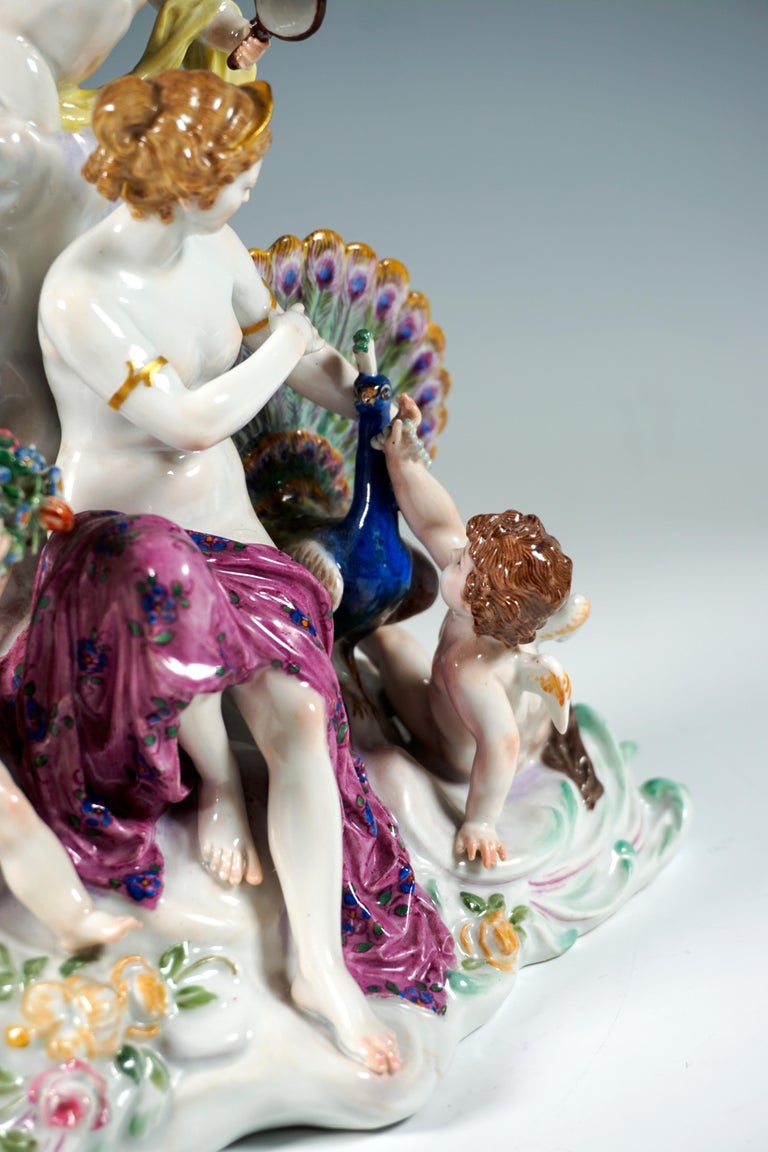 Meissen Art Nouveau Group 'The Air', by Paul Helmig, Germany, Around 1910 For Sale 1
