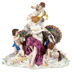 Meissen Art Nouveau Group 'The Air', by Paul Helmig, Germany, Around 1910