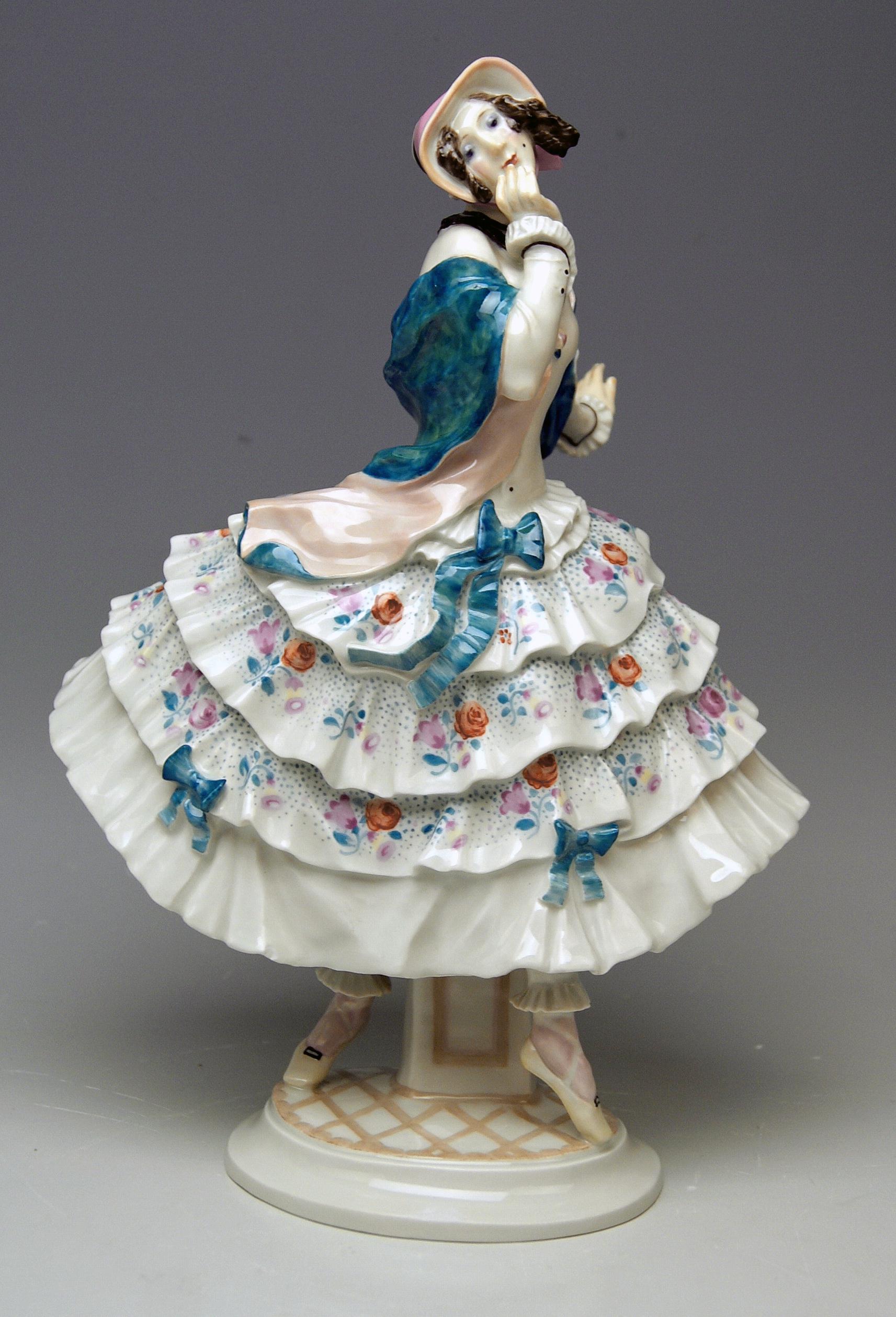 Meissen Ballet Dancer Estrella Model a 1003 Scheurich, Made 20th ...