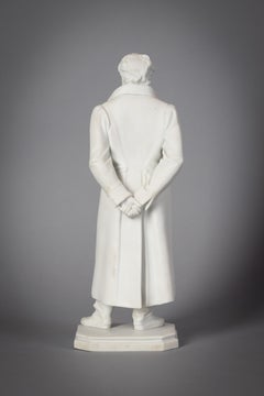 Figura di Goethe in porcellana di Meissen, datata 1828