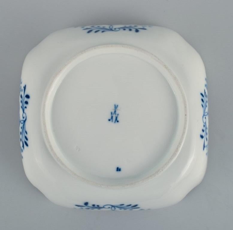 Early 20th Century Meissen, Blue Onion Bowl in Porcelain, Approximate 1900