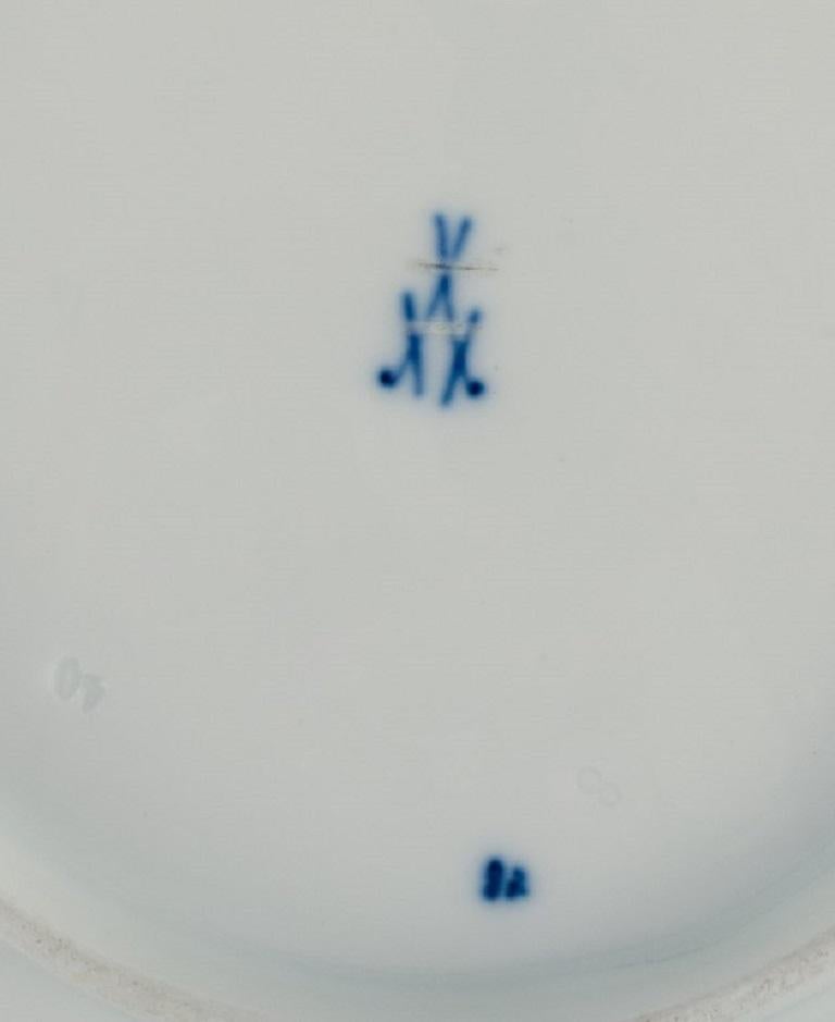 Meissen, Blue Onion Bowl in Porcelain, Approximate 1900 1