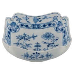 Meissen, Blue Onion Bowl in Porcelain, circa 1900