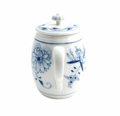 Meissen Blue Onion Condiment Jar