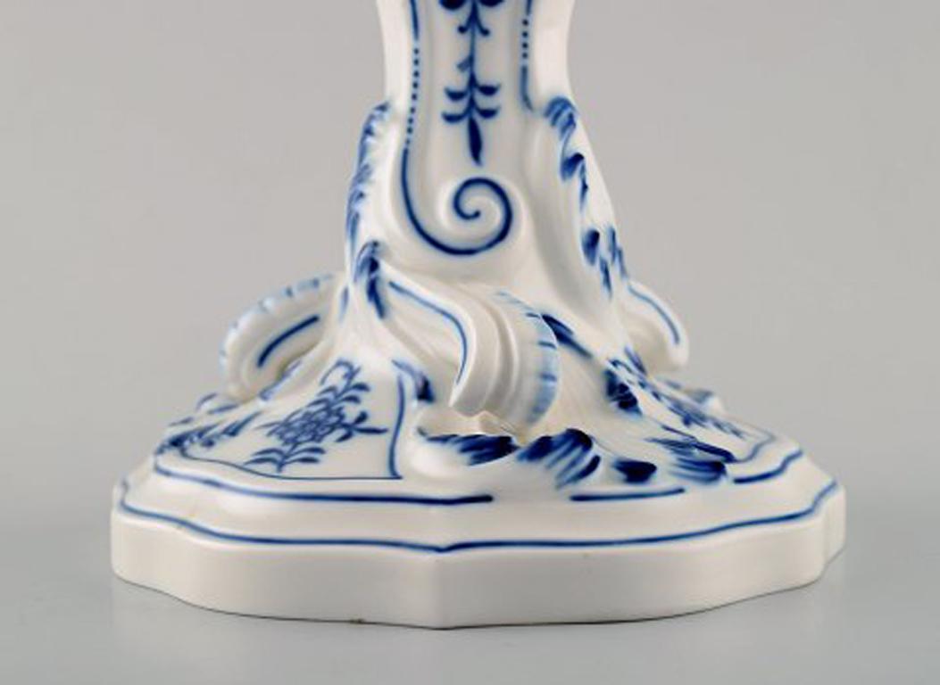 meissen candle holder