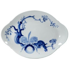 Meissen, Blue Orchid, Oval Serving Dish