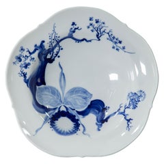 Meissen, Blue Orchid, Soup Plate