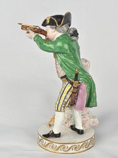 Meissen Boy Shooting Crossbow