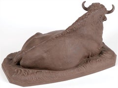 Meissen Bison by Erich Oehme