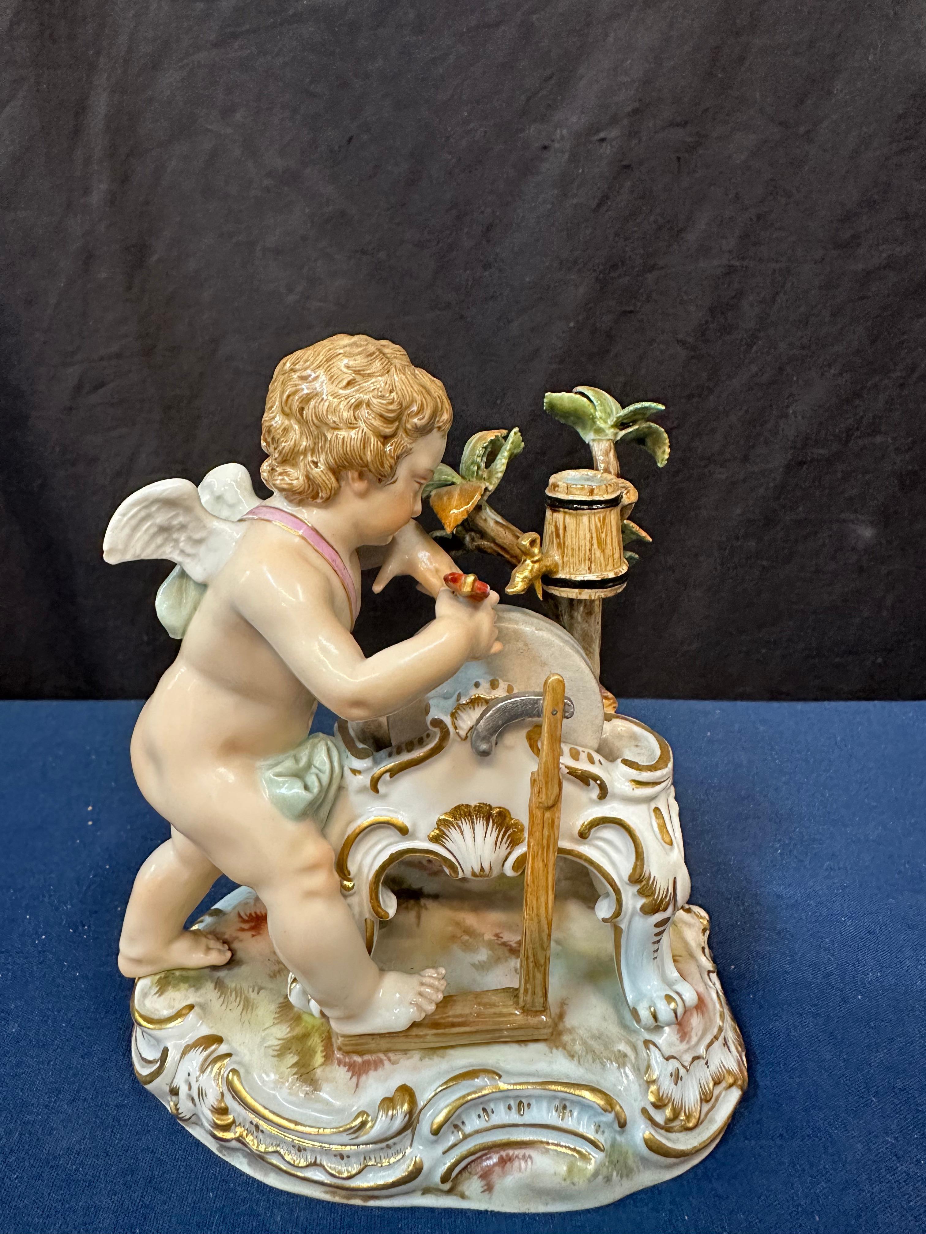 Renaissance Meissen Cherub For Sale