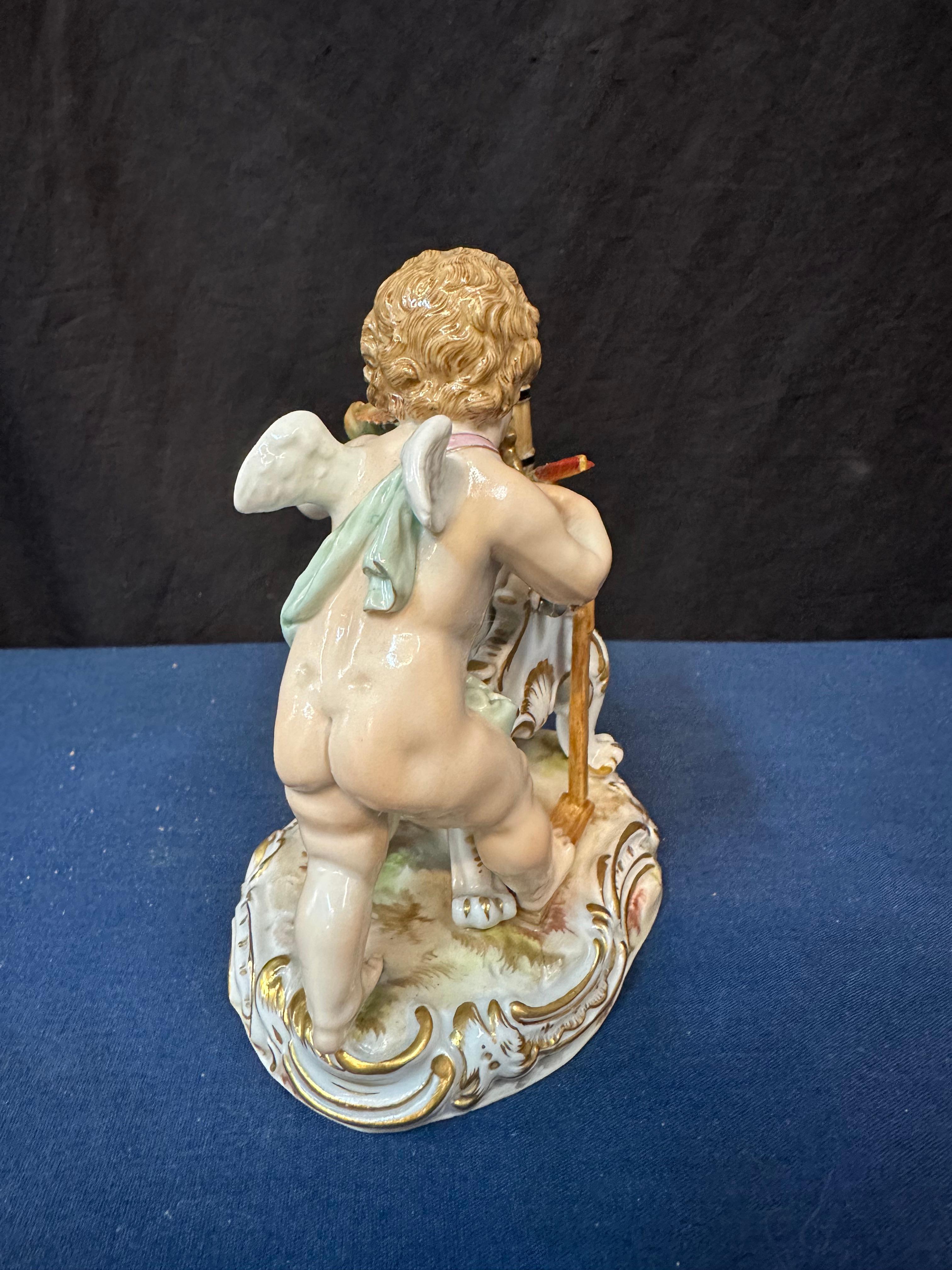 German Meissen Cherub For Sale