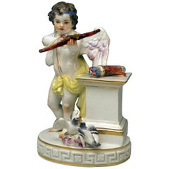 Meissen Cherub of Love Model G 30 by Michel Victor Acier Made 20th Century