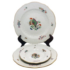 Meissen Chinese Butterfly or Schmetterling Pattern Dinner Service 