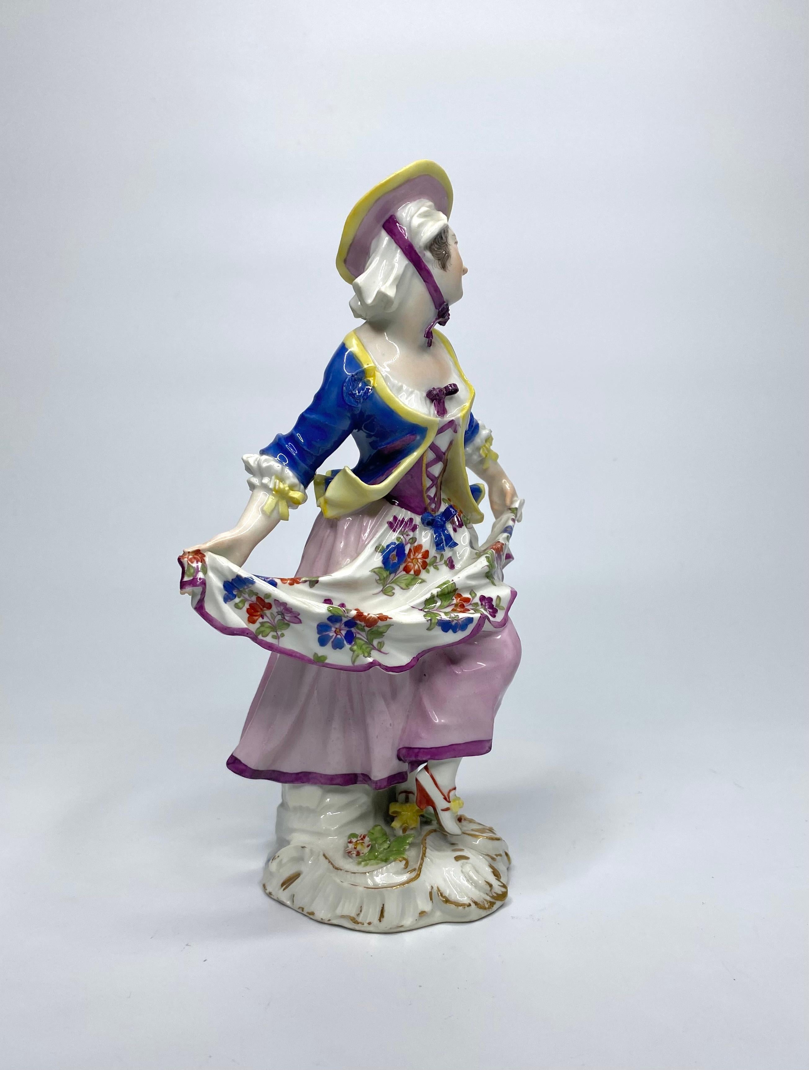 Georgian Meissen ‘Cris De Paris’, ‘Bakers Companion’, circa 1755