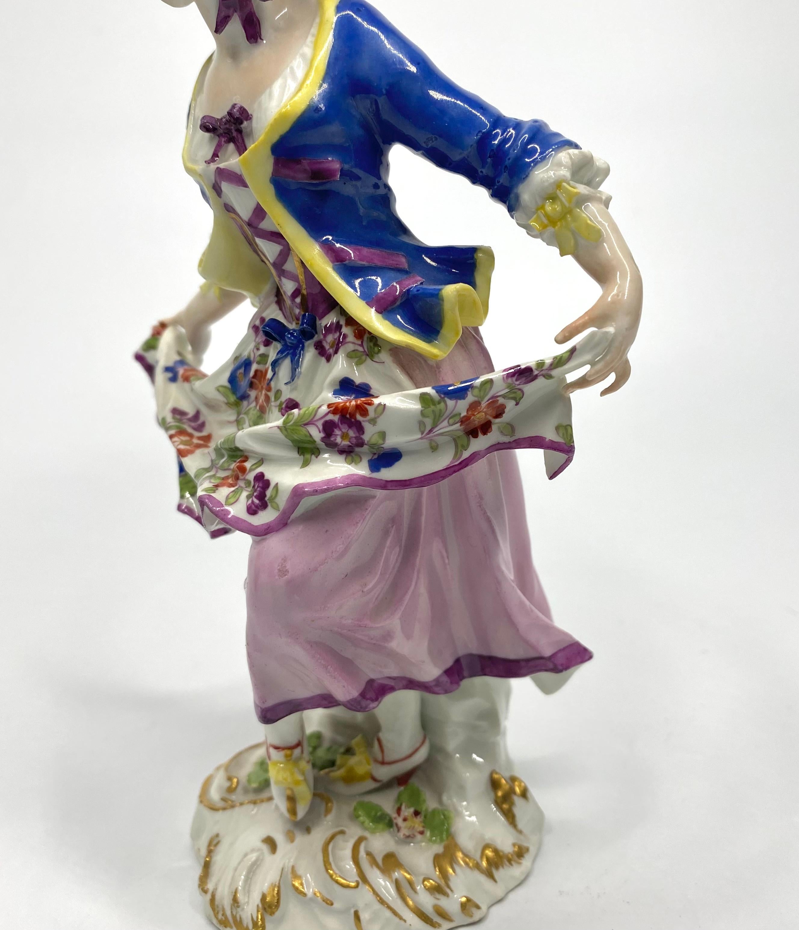 German Meissen ‘Cris De Paris’, ‘Bakers Companion’, circa 1755