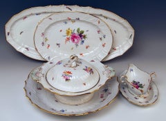 Meissen Dinner Service Set Neubrandenstein 6 Persons Kaendler Eberlein 23 Parts