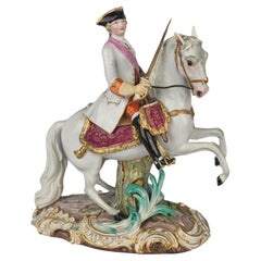 Meissen Empress Catherine II On Horseback