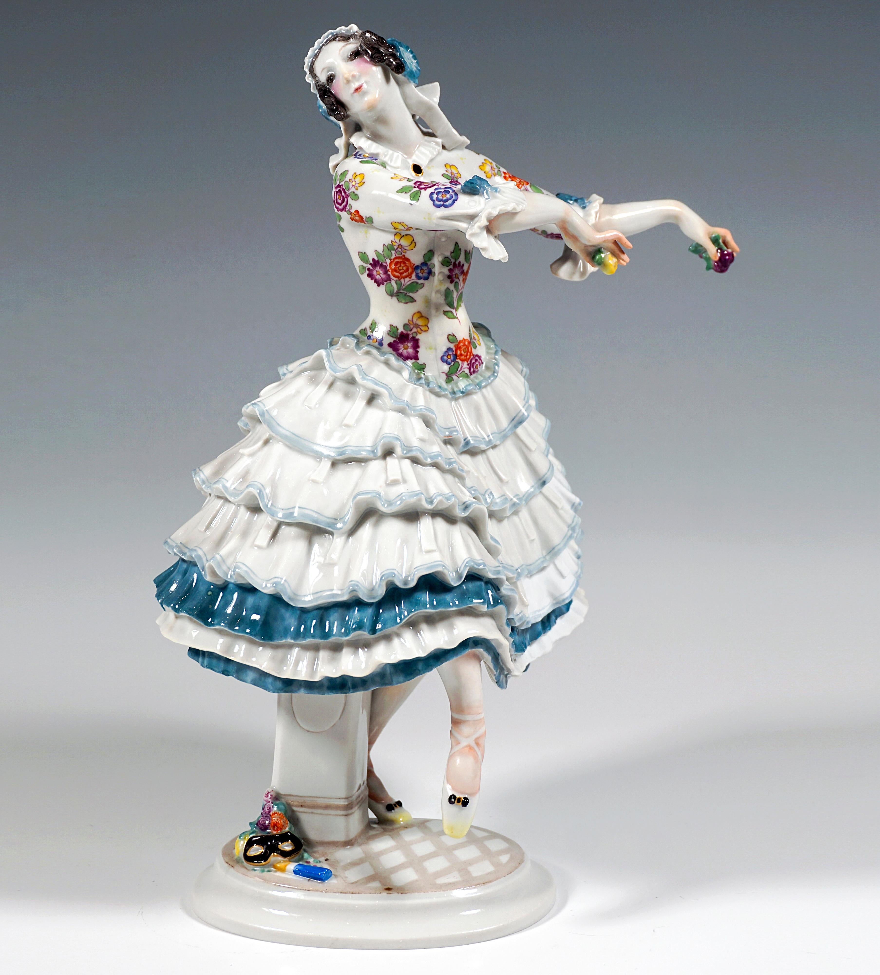 Ensemble de 5 modèles de Meissen, Ballet russe « carnaval », par Paul Scheurich, 20e en vente 4