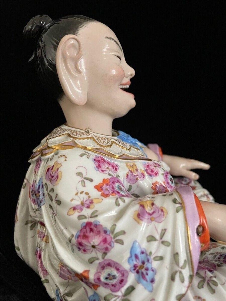 19th Century Meissen Female Chinese Pagoda, Kaendler