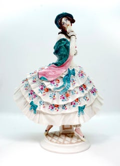Figure de Meissen "Estrella" du ballet russe "Carnaval" de Paul Scheurich