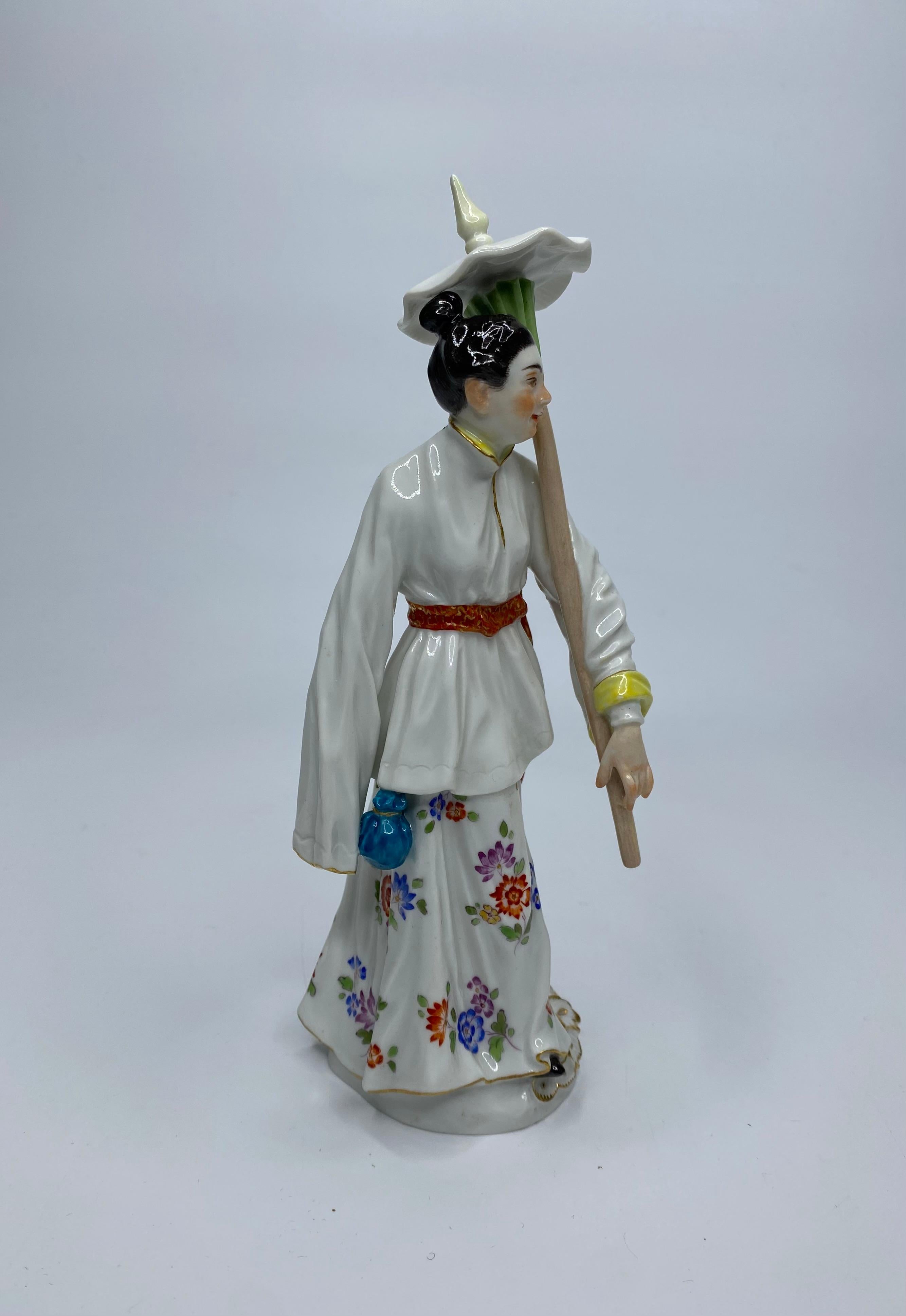 Meissen figures ‘Japanese Couple’, c. 1920. For Sale 1